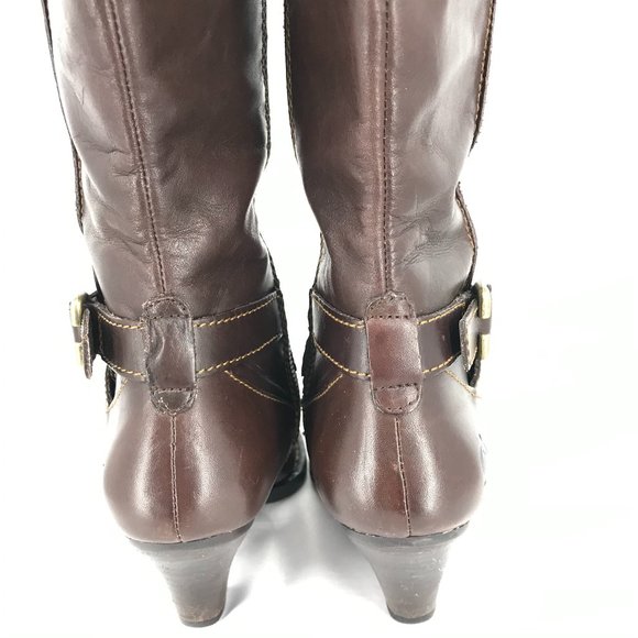 BORN HAND CRAFTED LEATHER BOOTS SIZE 8 - Picture 4 of 8